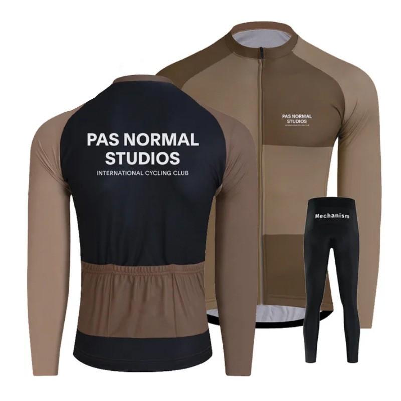 Winter Thermal Fleece Cycling Jersey Bib Set Men Women Road Bike