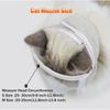 Cat Muzzle Clear Breathable Dogs Cats Bathing Grooming Tools Prevent from Cats Bite and Chew Puppy Kitten Muzzles Pet Supplies