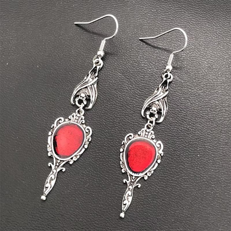 Винтажные серьги-подвески в виде летучей мыши-вампира Magic Mirror в стиле готического панка