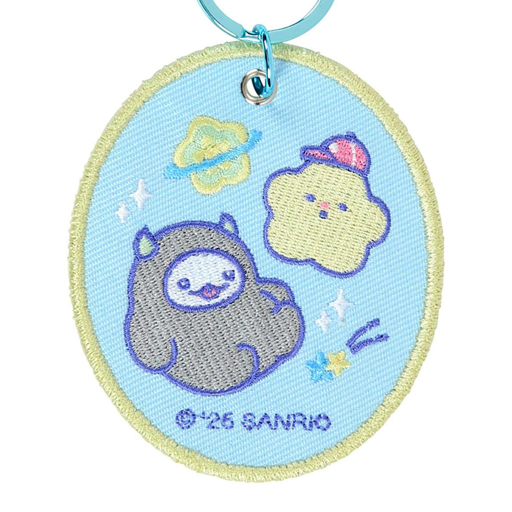 Sanrio Брелок-нашивка Petapeta Minilian с вышивкой, Персонаж Гран-при, Первый раунд, Полиэстер, Сталь 487317