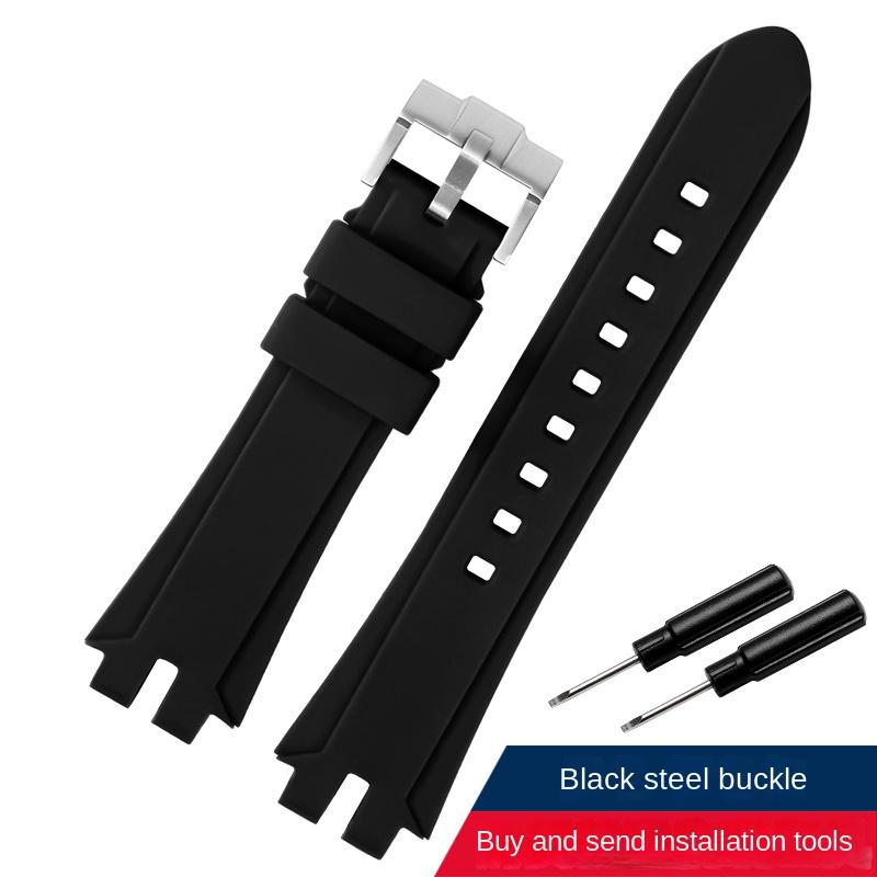 Для часов Casio PROTREK ремешок PRW-6100Y PRW-3000 PRW-3100 PRW-6000Y/YT/FC-1 Мужской силиконовый ремешок для часов Пряжка для часов из нержавеющей стали