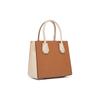 MICHAEL KORS Mercer Cow Leather Trunk Bag, Handbag, Shoulder Bag Medium Women's Brown 35S1GM9M2T-299