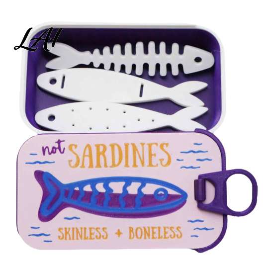Creative Holiday Gift for Jewelry Lovers Halloween Box 3D Printed Small Keepsake Box with Fish Party Favor Shaped Holder Gothic Decorative Organizer