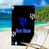 Custom Name Beach Towel Al Hilal FC Crest Beach Towel, Soft Microfiber, Gift for Her/Him, Birthday, for Pool, Beach, Travel, Fan gifts