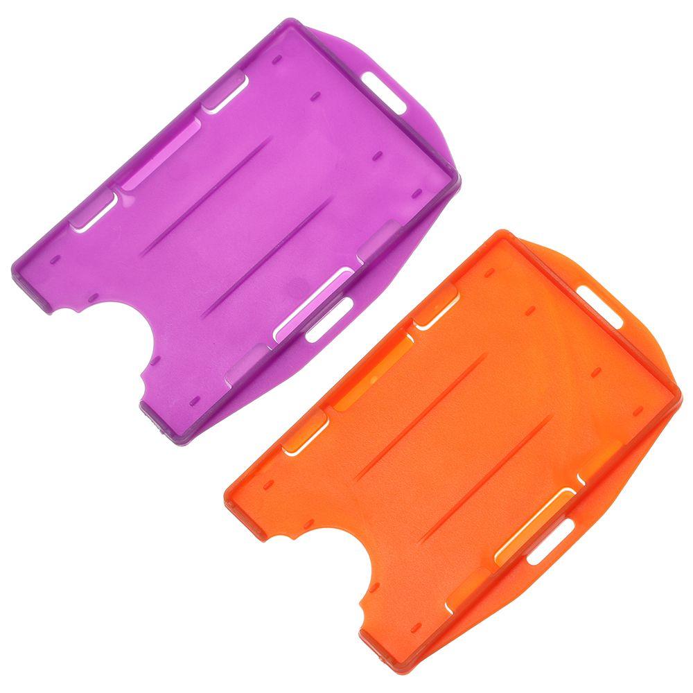 Office School Multi-use Protector Cover Badge Work Card Holders Card Sleeve ID Card Pouch Name Card