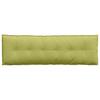 Back Cushion Light Green 160 x 19 x 50 cm Fabric