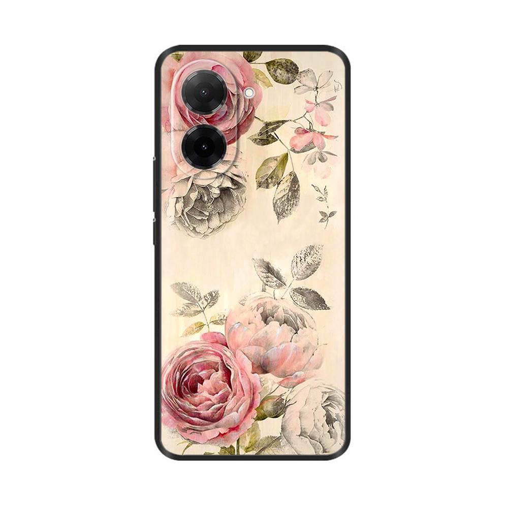 Для Poco C71 Чехол Xiaomi Poco C71 Обложка Fundas Coque Мягкий Черный Силикон Защита Камеры Бампер Телефона Оболочка Poco C71 Корпус