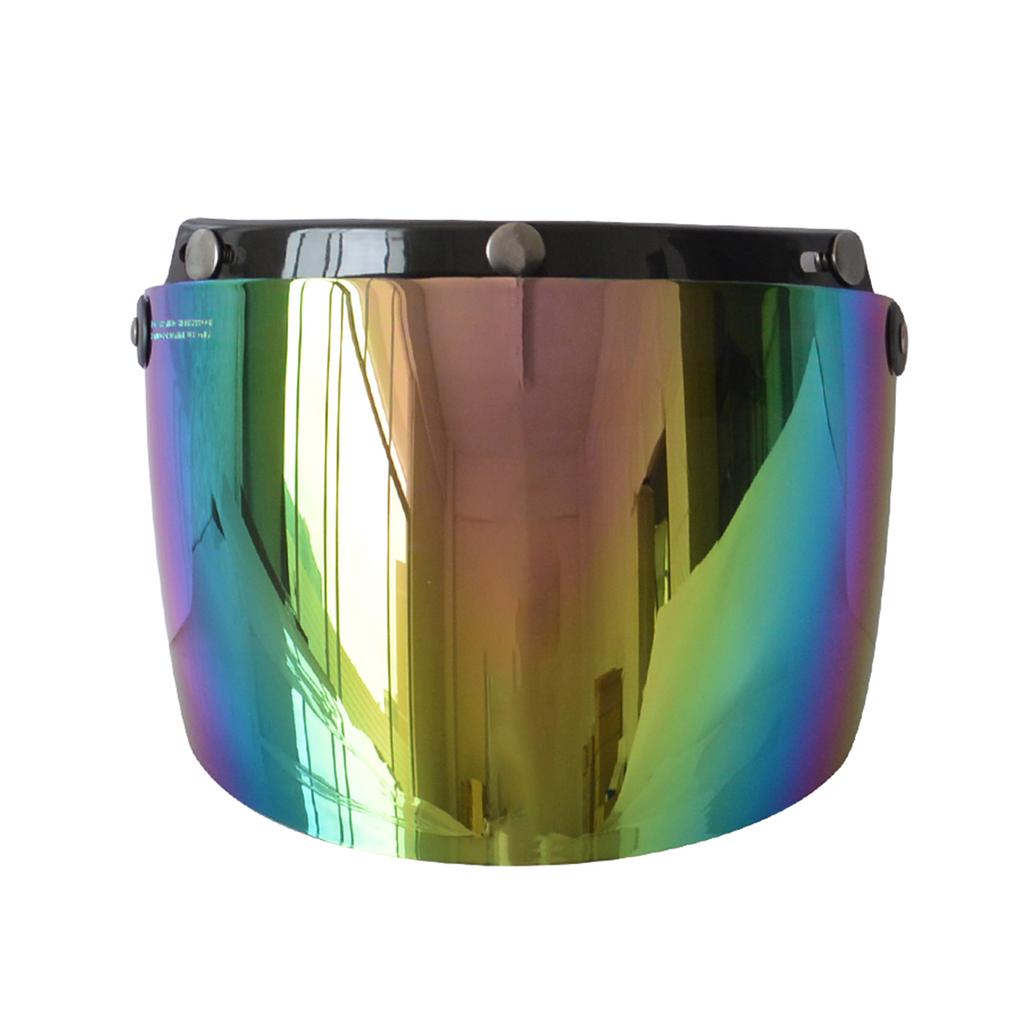 Motorcycle Anti-UV Anti-Scratch Helmets Lens Fashion Visor Wind Shield Lens Universal for Standard