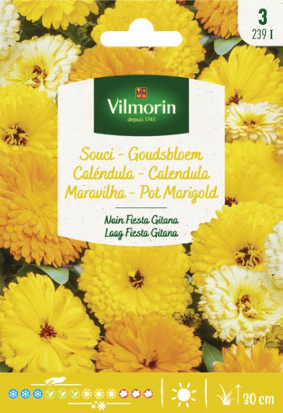 СЕМЕНА КАРЛИКОВОЙ КАЛЕНДУЛЫ GYPSY FIESTA