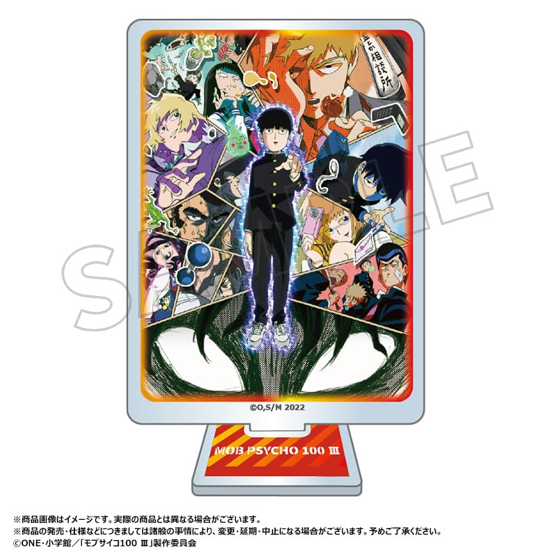 TV Anime Psycho 100 Visual Acrylic Stand Box "Mob III" 7-Piece