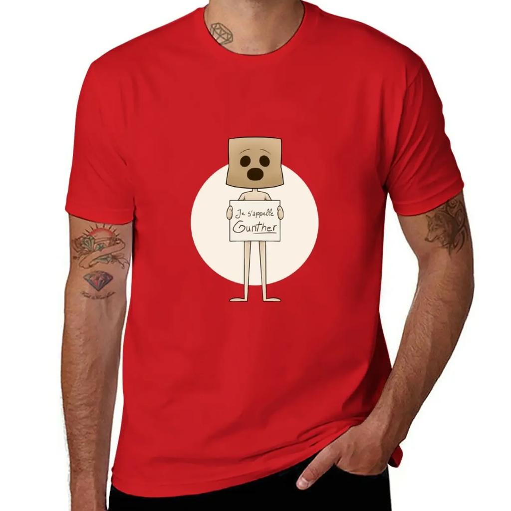 gunther T-Shirt tops summer clothes men graphic t shirts