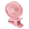 Clip On Fan ABS 720 Degree 3 Gears Noiseless USB Battery Powered Mini Fan for Desktop Office