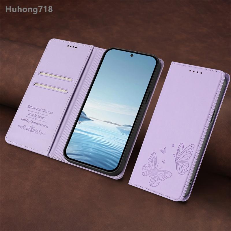 Для OPPO A16 A16S A18 A38 A56 A77 A78 A97 A98 4G 5G Магнитный чехол-книжка из кожи с покрытием Ударопрочная обложка Держатель для слота для карт Беспроводная зарядка