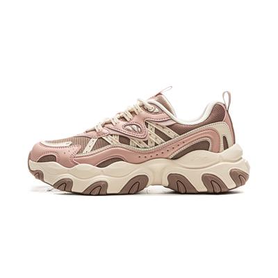 Li Ning Cat Paw Lite3 Нескользящие, износостойкие, дышащие, легкие, низкие, повседневные кроссовки для женщин AGCV390-5