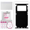 apgo Protective Skin Sticker for the Back+sides Compatible with Oppo K9 Pro 5G, Full Wrap Film, Foil, Vinyl - Pattern Matte Black