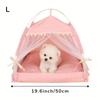 Cat and Dog Nests, Summer Semi-enclosed Houses, Cool Mats, Foldable Outdoor Pet Tents, Tent Supplies