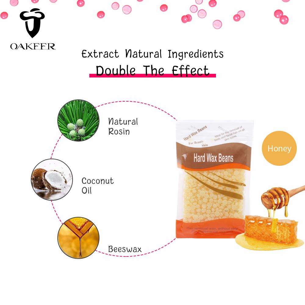 100 г/упак., восковые бобы для удаления волос, безбумажные твердые восковые гранулы, для удаления бикини, волос на лице, ногах, руках, бобы для удаления волос, унисекс, для бровей