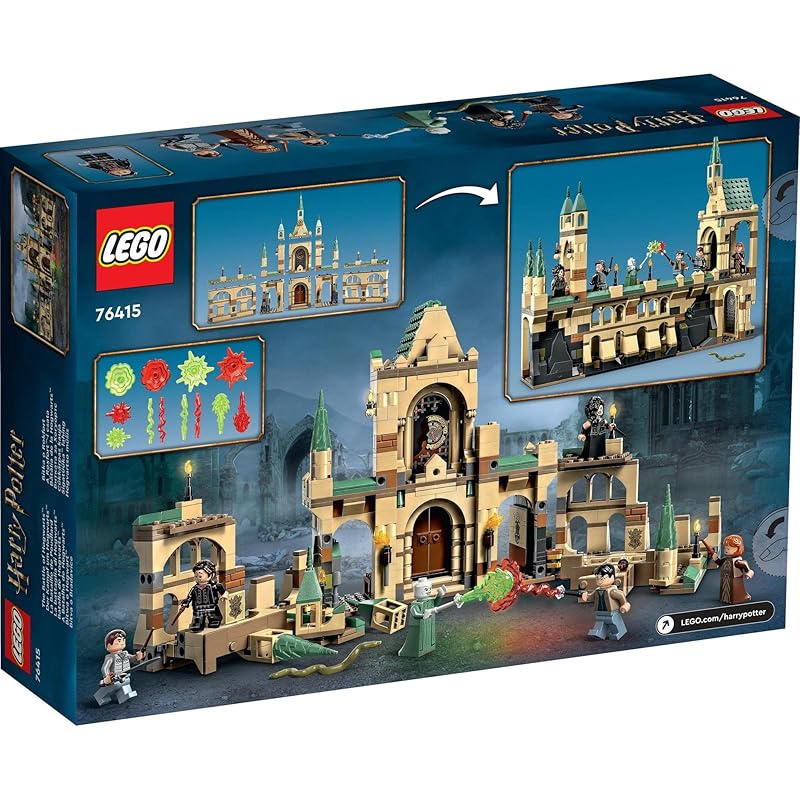 Lego Гарри Поттер Битва за Хогвартс игрушки игрушка подарок на день рождения блок Рождество мальчик девочка ребенок 9 лет 10 лет 11 лет Начальная школа