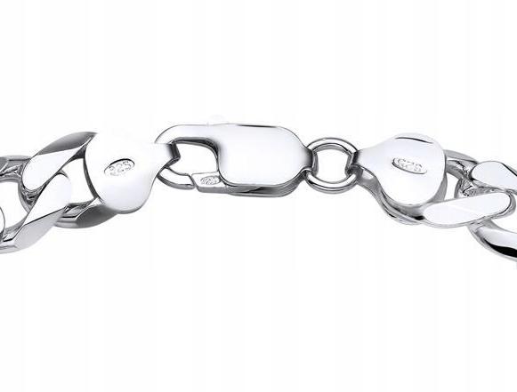FULL Silver Men' Chain 925 SILVER THICK Pancetka DIAMONDED