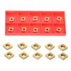 10PCS CCMT060204 CCMT21.51 Carbide Inserts For Lathe Turning Tool Holder