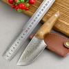 Damascus Steel Kitchen Meat Cleaver Chef Knife Fish Knife Sushi Steak Barbecue Slicing Cooking Utility Knife Tools