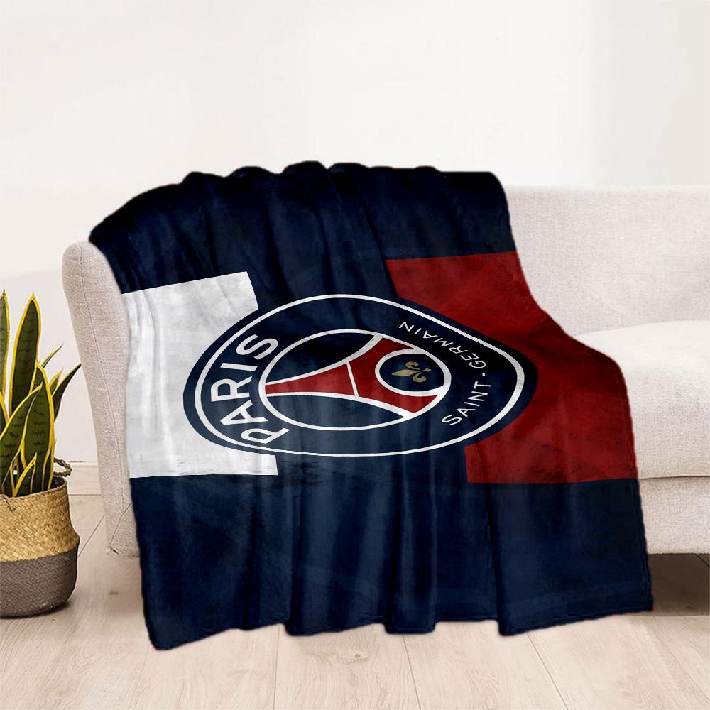 Ibrahimovic's Milan Jersey Blanket Ultra-Soft Suitable for Bed Livingroom Seaside Four Seasons Universal Modern Gift for Travel Home Birthdays