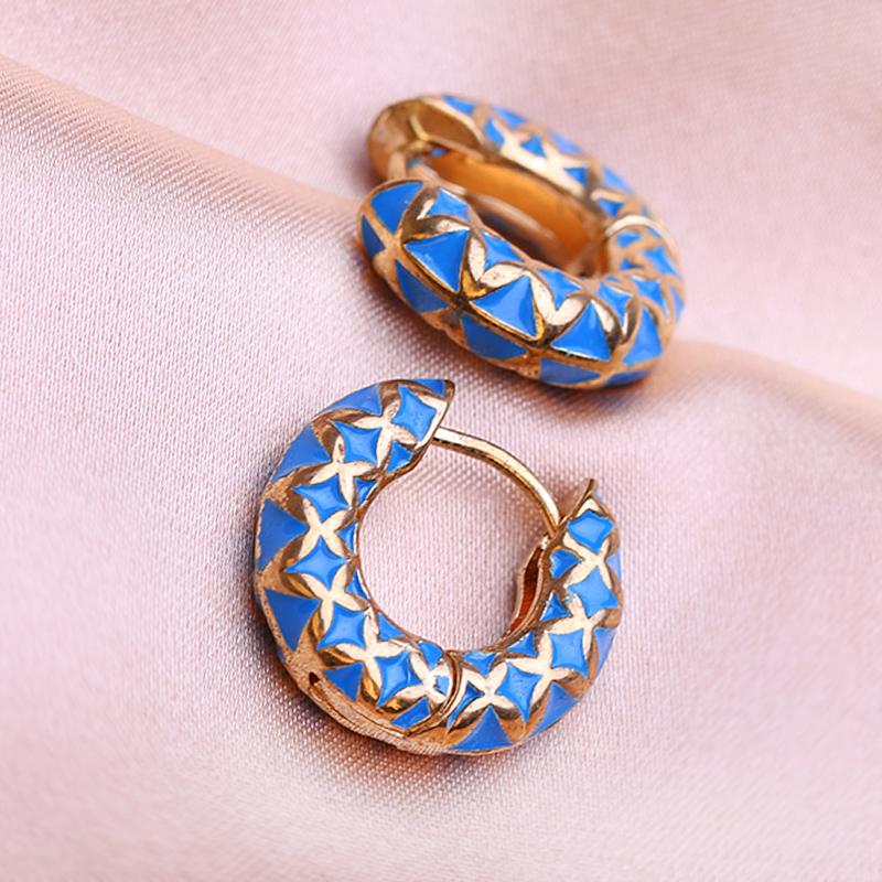 KNIKOO Круглые серьги-клипсы для женщин, модные цветочные серьги, ювелирные изделия для подарков на свадьбу