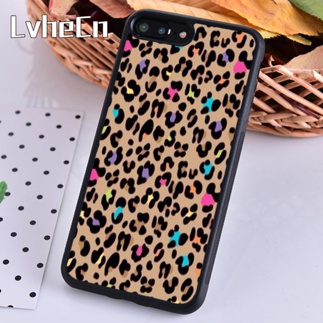 Leopard Animal Print Phone Case For iPhone 17 Air 14 15 16 16e 13 12 Max Cover For Apple 14 15 16 16e 11 Pro Max Plus