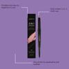 Zephoco Dual-Ended Eyeshadow Eyeliner Pen Rose Berry Red Natural Eye Makeup Silky Smooth Color Payoff Long-Lasting
