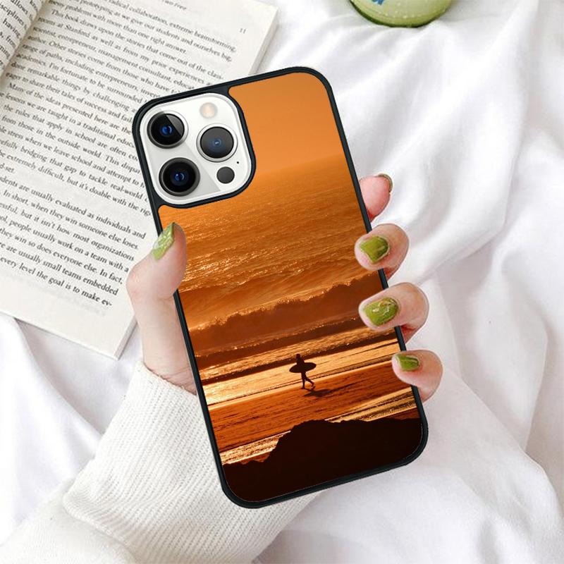 Чехол для телефона Extreme Sports Surfing для iPhone 17 Air 16 Coque 15 14 12 13 PLUS 11 PRO MAX Задняя крышка Fundas Shell