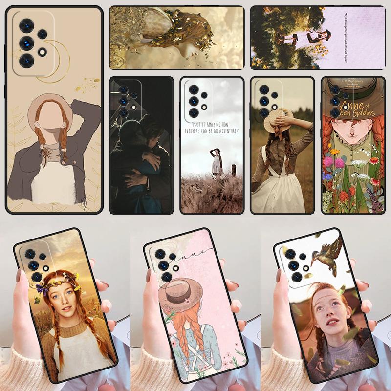 Чехол для телефона Anne with an E Для Samsung Galaxy A42 A31 A40 A51 A71 A32 A80 A91 A52 A72 A73 A20e A21S A50 A70 A11 A12