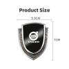 3D Metal Car Side Fender Trunk body Emblem Badge sticker for Volvo XC60 S90 XC90 S60 XC40 V60 V90 S40 Volvo EX30 C40 Accessories