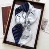 Luxury 70CM Square Soft Scarf For Women Fashion Neckerchief Hairband Small Bag Ribbon Hair Tie Bandanas For Travel Daliy