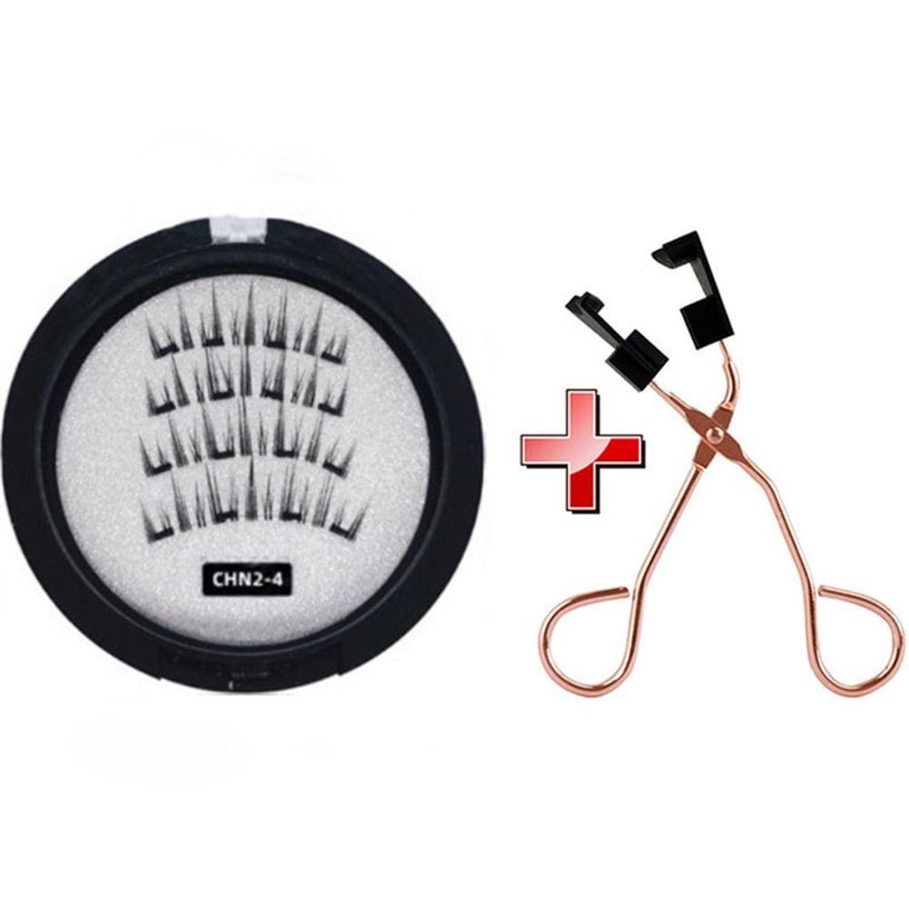 Накладные ресницы с полосками, накладные ресницы, накладные ресницы без клея, магнитные ресницы с аппликатором/зажимом