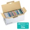 SANWA SUPPLY Бокс для CD Пластиковый Белый Многоместный (Упаковка из 5 штук, Чехлы) FCD-MT5W