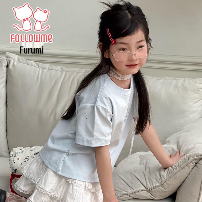 Fuluomi Girls' Short Sleeve T-shirt