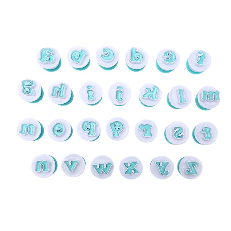 Форма для кексов Инструменты для украшения торта Алфавит Цифра Формочка для печенья Штамп Оттиск
