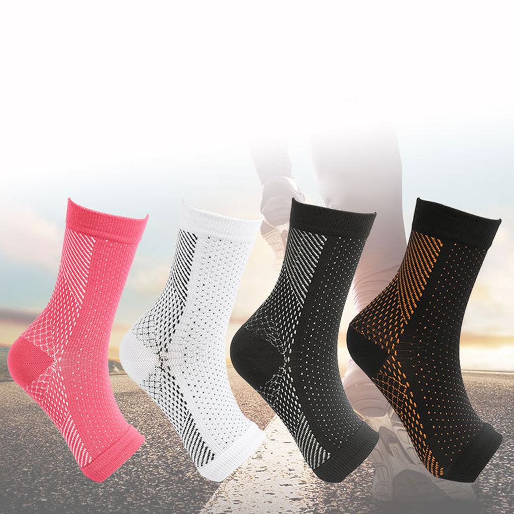 4Pcs Plantar Fasciitis Sock for Tendonitis Relief Best Compression Foot Sleeves for Plantar Fasciitis Heel Sock