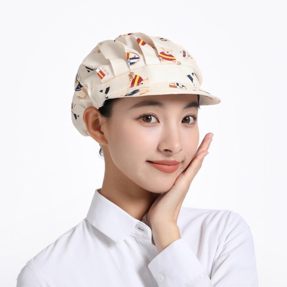 Dust Proof Cooking Hat Oil-Resistant Sanitary Cap New Chef Hat  Kitchen Supplies