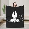 Плед Фланелевый Hollow Knight Silksong Зимний Теплый Мягкий Плед для Детей Взрослых На Улицу Забавный Покрывало для Кровати Покрывало для Дивана-Кровати