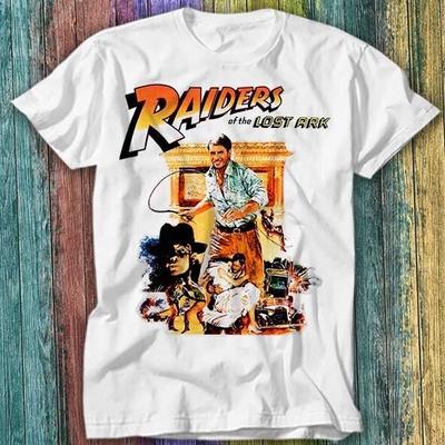 Raiders Of The Lost Ark Indiana Jones Movie T Top Tee 339 Unisex Shirt Cotton Oversize Large Size