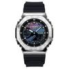 Casio G-Shock аналоговые цифровые радужные кирпичные стены многоцветный циферблат кварцевые GM-2100RW-1A 200M мужские часы