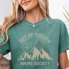 Out of Breath Hiking Society Shirt, Retro Unhinged Shirt Gift for Hiker, Backpack Adventure Sweatshirt, Family Camping T-Shirt,No Bad Trails