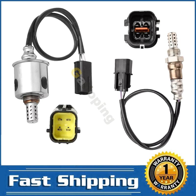 2pcs O2 Oxygen 02 Sensor for 2009 2010 2011 Chevrolet Aveo Aveo5 2009 2010 Pontiac G3 1.6L Upstream Downstream 4 Wires Lambda