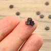 Craft Dollhoues Miniature DIY Doll Clothes Clothing Sewing Buckle Mini Buttons Metal Flower Buckles