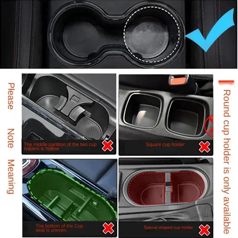 Автомобильный держатель для стакана, крепление для телефона с расширяемой базой, вращающийся, регулируемый по высоте зажим для телефона, автомобильные аксессуары для внедорожников и грузовиков