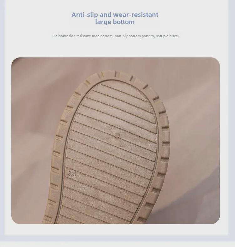 Platform Thick-Soled Women's Shoes MXX-7803: New Autumn/Winter Velvet-Line Sneakers with Solid Color Design