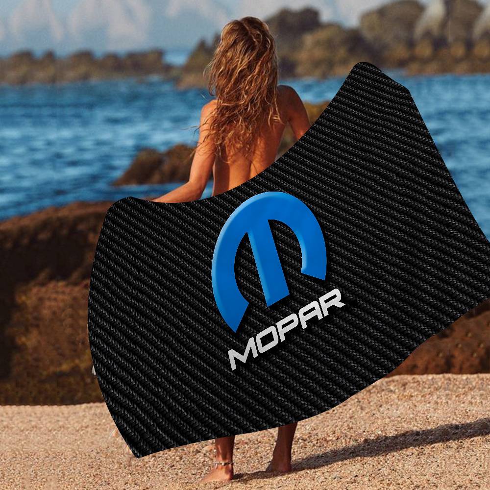 M-Mopar Микрофибровое одеяло Быстросохнущие пляжные полотенца Большой размер с принтом Супервпитывающее полотенце-одеяло для бассейна