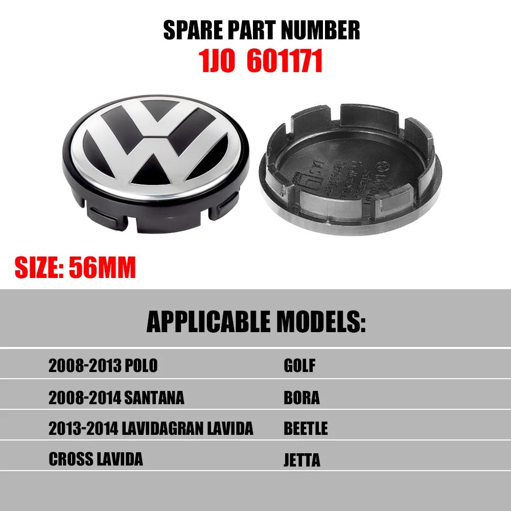 Для VOLKSWAGEN VW 4 шт. 56/65/66 мм Колпачки ступицы колеса Наклейка Значок эмблемы автомобиля Декорация Для Volkswagen VW R GTI Golf Polo GTI R Sci