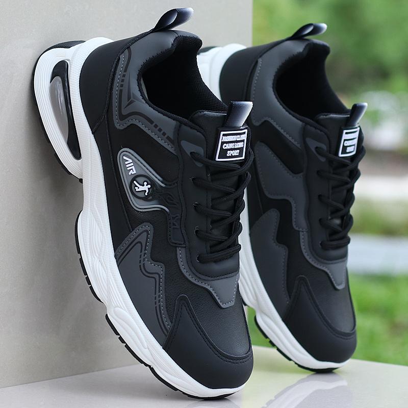 Broken size men's shoes velvet warm cotton shoes autumn and winter leather surface waterproof sports shoes soft sole wear-resistant casual shoes